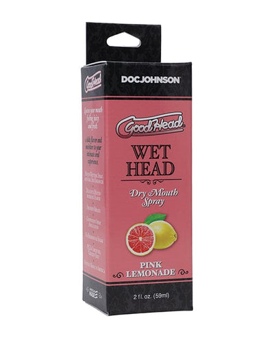 Doc Johnson Goodhead Wet Head Dry Mouth Spray - 2 Oz Pink More