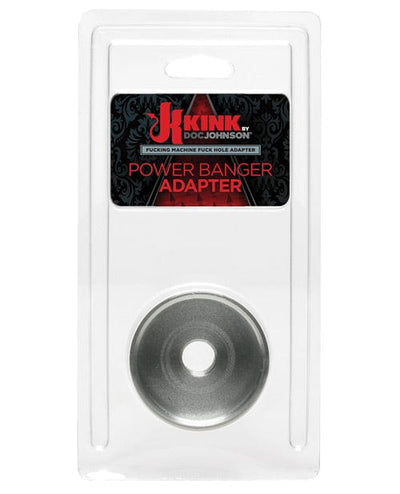 Doc Johnson Kink Fucking Machines Power Banger Adapter For Fuck Hole Variable Pressure Stroker - Silver More