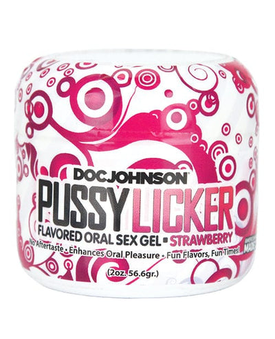 Doc Johnson Pussy Licker - 2 Oz. Strawberry More