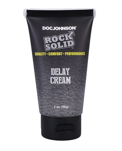 Doc Johnson Rock Solid Delay Cream - 2 Oz More