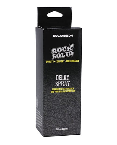 Doc Johnson Rock Solid Delay Spray - 2 Oz More