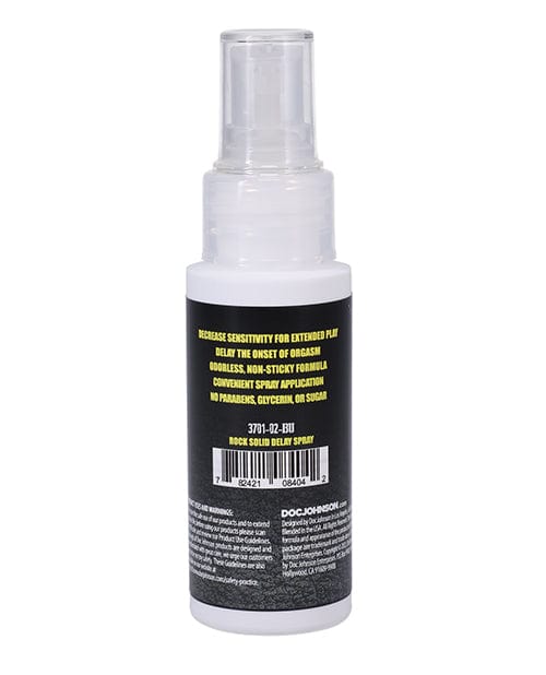 Doc Johnson Rock Solid Delay Spray - 2 Oz More