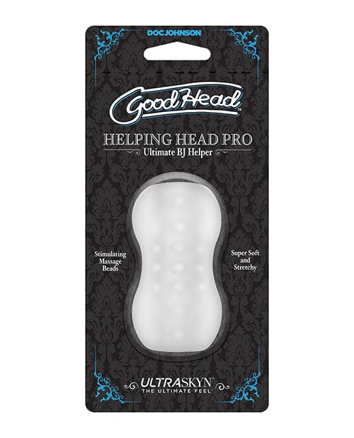 GoodHead Helping Head Pro Ultraskyn Stroker - Frost