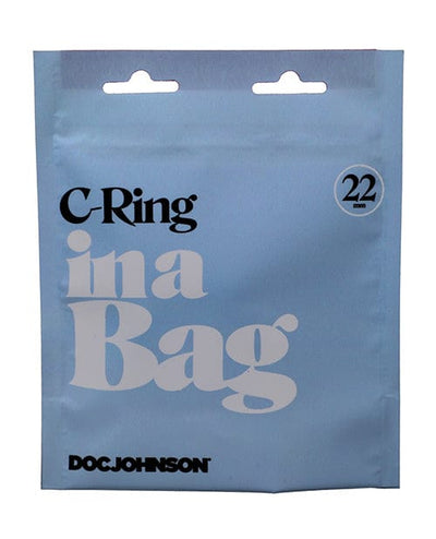 Doc Johnson In A Bag C-ring - Black Penis Toys