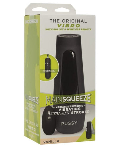 Doc Johnson Main Squeeze Original Vibro Pussy - Flesh Penis Toys