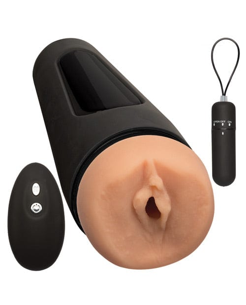 Doc Johnson Main Squeeze Original Vibro Pussy - Flesh Penis Toys