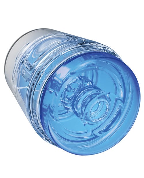 Doc Johnson Main Squeeze Pop Off Optix Crystal Blue Penis Toys