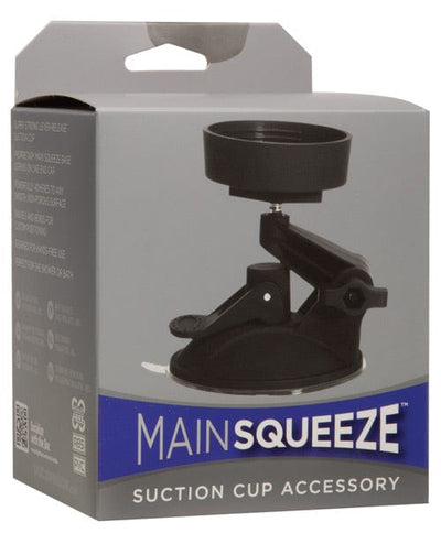 Doc Johnson Main Squeeze Suction Cup Accessory - Black Penis Toys