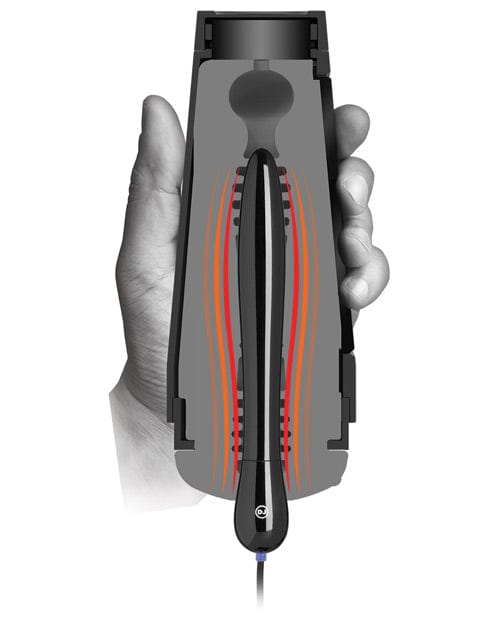 Doc Johnson Main Squeeze Warming Accessory - Black Penis Toys