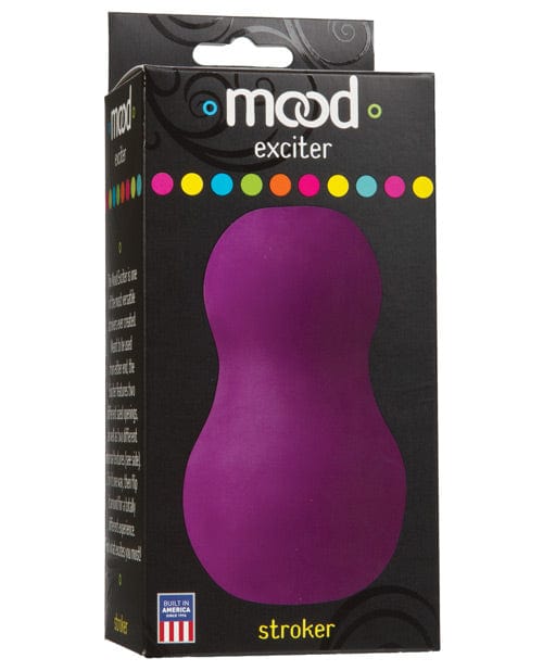 Doc Johnson Mood Ultraskyn Exciter Stroker Purple Penis Toys