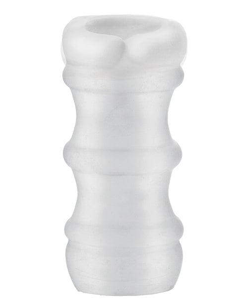 Doc Johnson Mood Ultraskyn Massage Beads Stroker - Frost Penis Toys