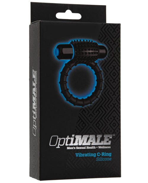 Doc Johnson OptiMALE Vibrating Cock Ring Black Penis Toys