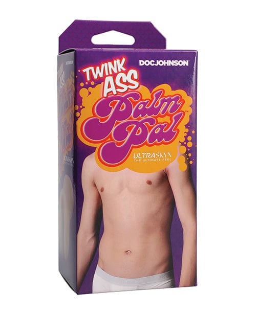Doc Johnson Palm Pal Twink Ass Ultraskyn Stroker - Vanilla Penis Toys