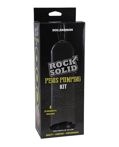 Doc Johnson Rock Solid Penis Pumping Kit Penis Toys