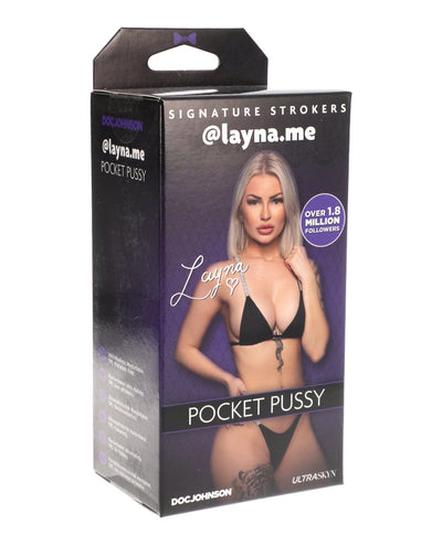 Doc Johnson Signature Strokers Girls Of Social Media Ultraskyn Pocket Pussy - @layna.me Penis Toys