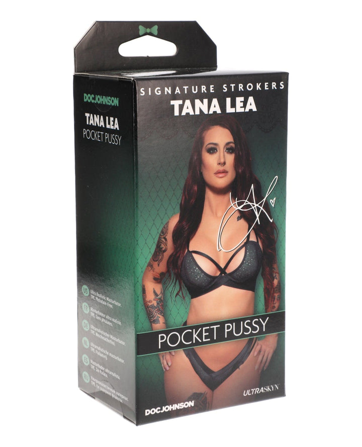 Doc Johnson Signature Strokers Ultraskyn Pocket Pussy Tana Lea Penis Toys