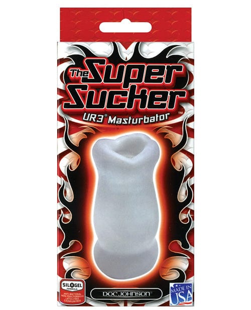 Doc Johnson Ultraskyn Super Sucker Masturbator - Clear Penis Toys