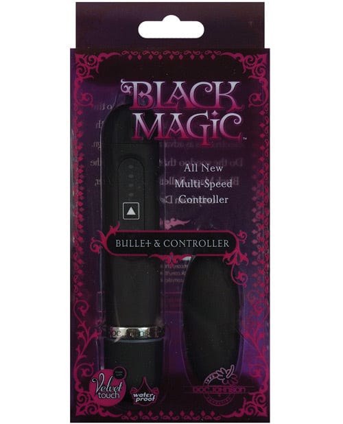 Doc Johnson Black Magic Bullet &amp; Controller Vibrators
