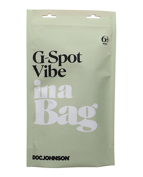 Doc Johnson In A Bag G-spot Vibe - Black Vibrators
