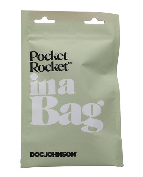 Doc Johnson In A Bag Pocket Rocket - Black Vibrators