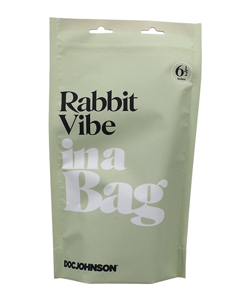 Doc Johnson In A Bag Rabbit Vibe - Black Vibrators
