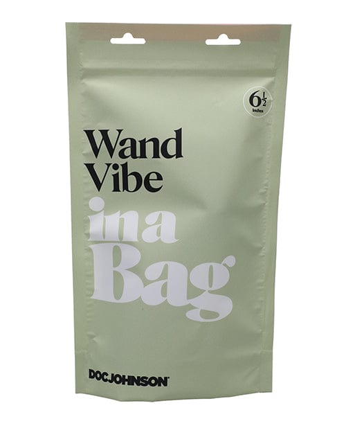 Doc Johnson In A Bag Wand Vibe - Black Vibrators
