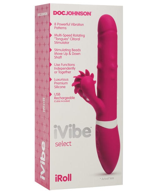 Doc Johnson iVibe Select iRoll Pink Vibrators