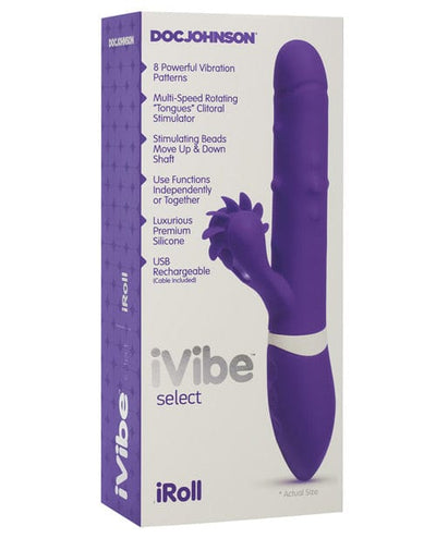 Doc Johnson iVibe Select iRoll Purple Vibrators