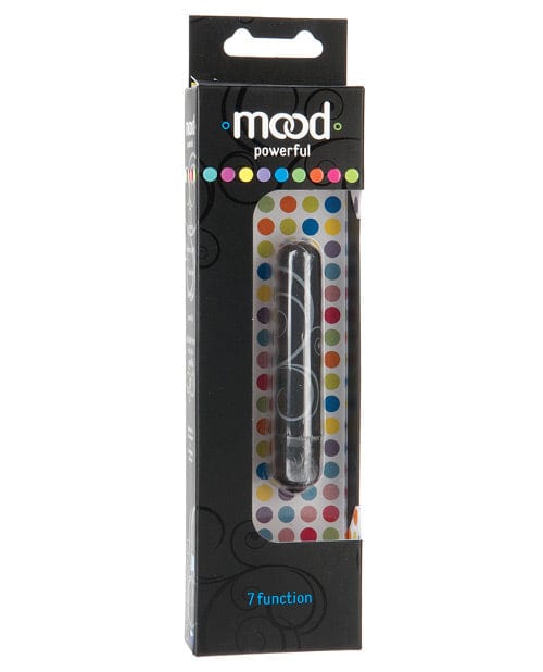 Doc Johnson Mood 7 Function Bullet Black / Small Vibrators
