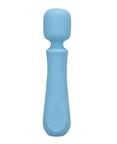 Doc Johnson Ritual Euphoria Rechargeable Silicone Wand Vibe - Blue Vibrators