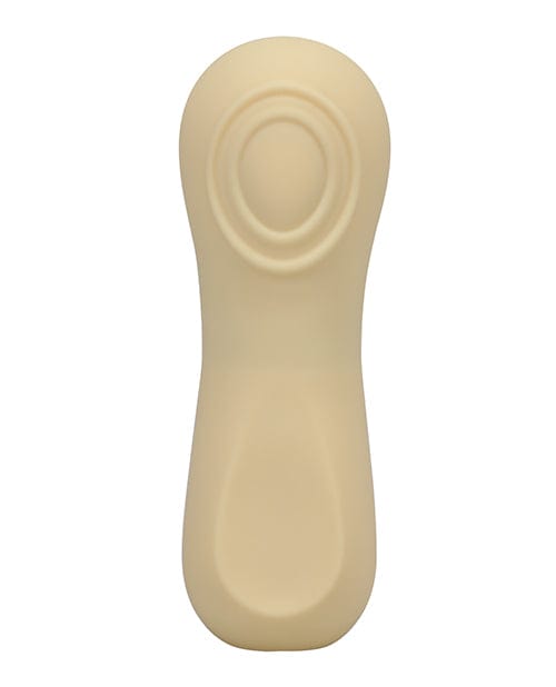 Doc Johnson Ritual Sol Rechargeable Silicone Pulsating Vibe - Yellow Vibrators