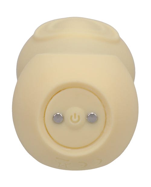 Doc Johnson Ritual Sol Rechargeable Silicone Pulsating Vibe - Yellow Vibrators