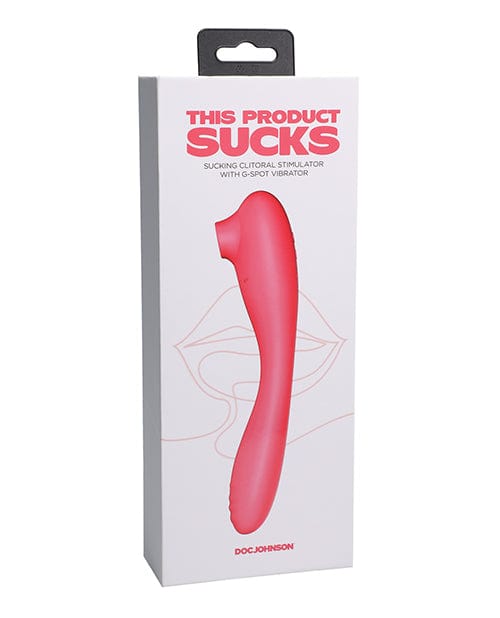 Doc Johnson This Product Sucks Bendable Wand Pink Vibrators