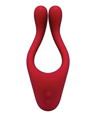 Doc Johnson Tryst Bendable Multi Zone Massager Limited Edition - Red Vibrators