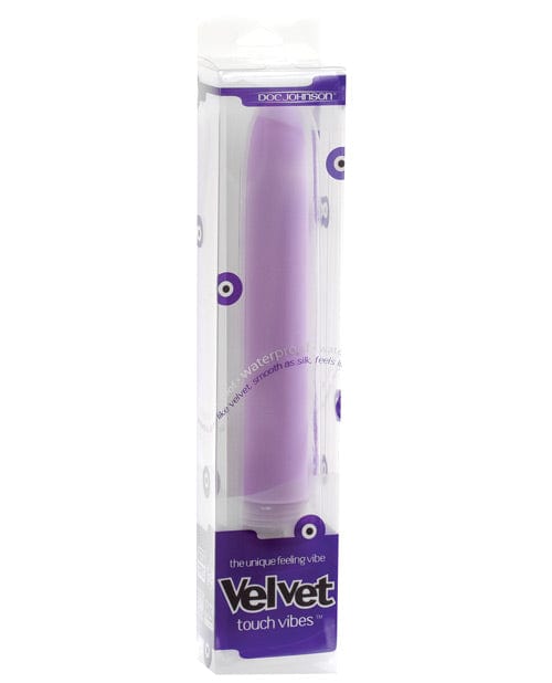 Doc Johnson Velvet Touch 7" Vibe Lavender Vibrators