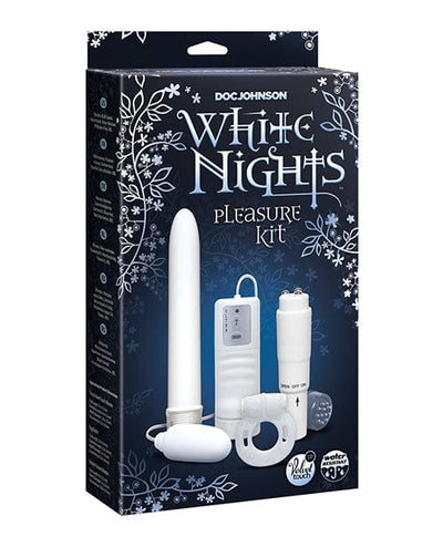 Doc Johnson White Nights Pleasure Kit - White Vibrators