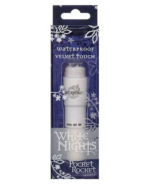 Doc Johnson White Nights Pocket Rocket Vibrators