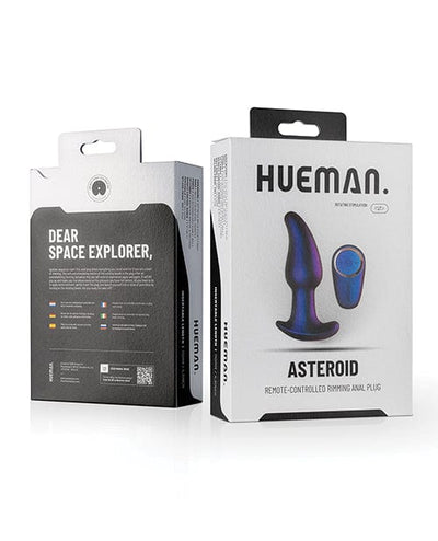 EDC Hueman Asteroid Rimming Anal Plug - Purple Anal Toys