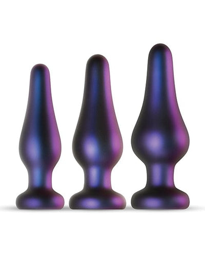 EDC Hueman Comets Butt Plug Set Of 3 - Purple Anal Toys