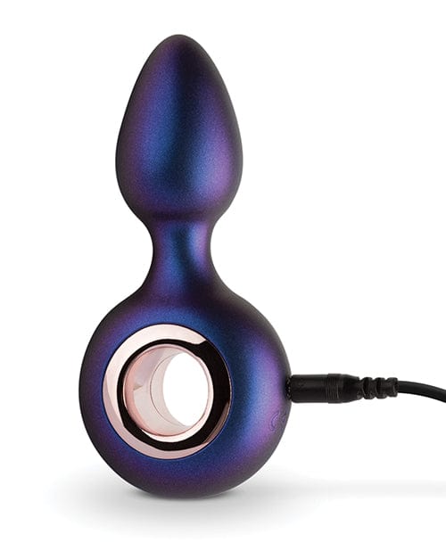 EDC Hueman Deep Space Vibrating Anal Plug - Purple Anal Toys