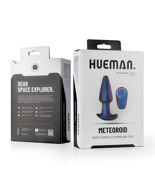 EDC Hueman Meteoroid Rimming Anal Plug - Purple Anal Toys