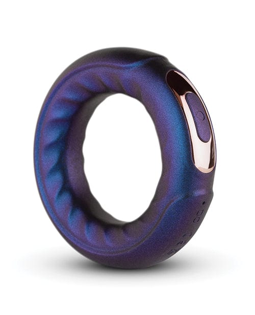 Edc Internet Bv Hueman Saturn Vibrating Cock-ball Ring - Purple Penis Toys