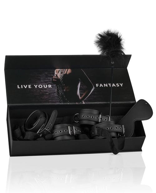 EDC Easy Toys Beginners 6 Piece Beginners Bondage Set - Black Kink &amp; BDSM
