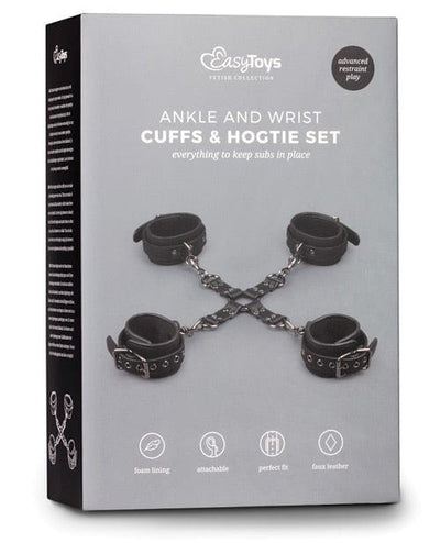 EDC Easy Toys Hogtie with Hand & Anklecuffs - Black Kink & BDSM