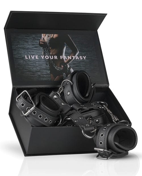 EDC Easy Toys Hogtie with Hand &amp; Anklecuffs - Black Kink &amp; BDSM