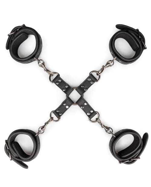 EDC Easy Toys Hogtie with Hand & Anklecuffs - Black Kink & BDSM