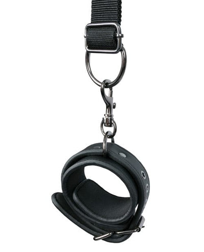 EDC Easy Toys Over The Door Wrist Cuffs - Black Kink & BDSM