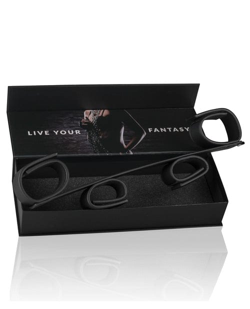 EDC Easy Toys Wrist &amp; Ankle Bondage Bar - Black Kink &amp; BDSM