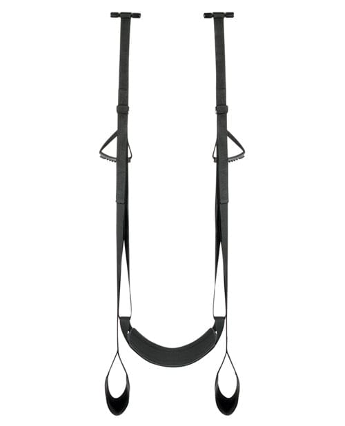 EDC Easy Toys Door Leg &amp; Bum Support Over The Door Swing - Black More