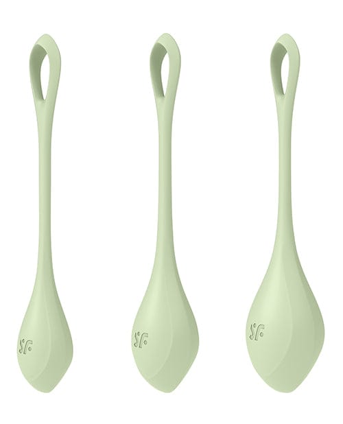 Eis INCsatisfyer Satisfyer Yoni Power 2 Balls Training Set Light Green More